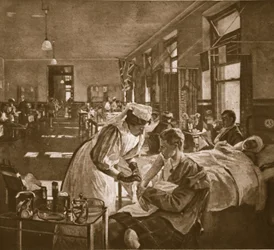 Wounded; The London Hospital, 1914-19