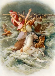 The Egyptians Perish in the Red Sea