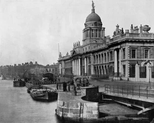 The Custom House in Dublin (Ireland), opened in 1791