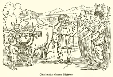 Cincinnatus Chosen Dictator
