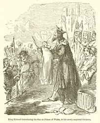 King Edward Introducing His Son as Prince of Wales to His Newly Acquired Subjects