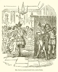 Mrs. Sextus Consoles Herself with a Little Party