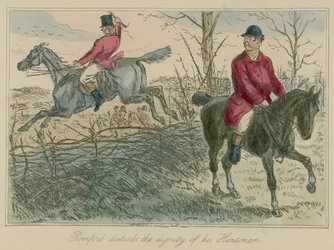 Romford Disturbs the Dignity of His Huntsman