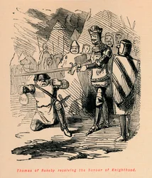 Thomas of Rokeby Receiving the Honour of Knighthood, c. 1860