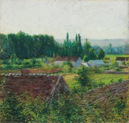 Farmhouses in Giverny, c.1890