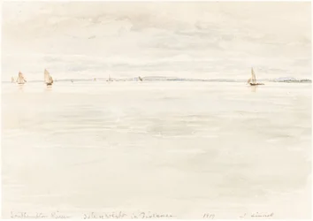 Sailboats on Southampton River