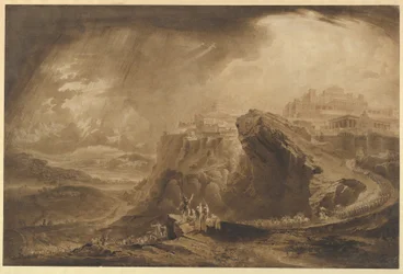 Joshua Commanding the Sun to Stand Still Upon Gibeon (Joshua 10:12-14)