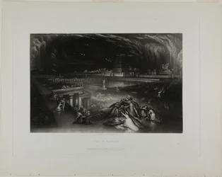 The Fall of Babylon, from Illustrations of the Bible