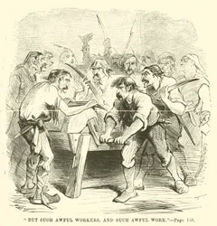 Illustration for A Tale of Two Cities by Charles Dickens