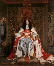 Charles II of England in Coronation Robes