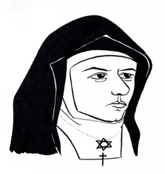 Edith Stein, also known as Saint Teresa Benedicta of the Cross, philosopher, feminist, Carmelite nun, and martyr