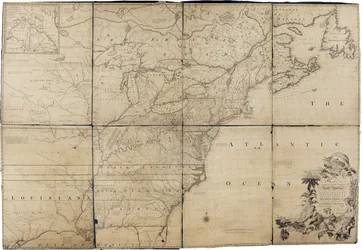 A Map of the British and French Dominions in North America