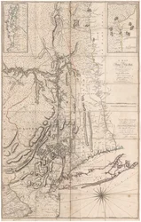 A Map of the Province of New York by Captain Montresor