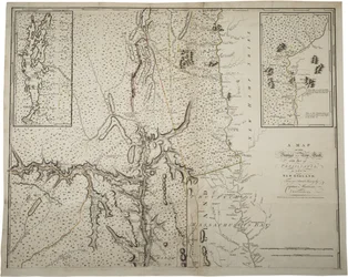 A Map of the Province of New York with Part of Pennsylvania, and New England, from an Actual Survey by Captain Montrésor, Engineer, 1775