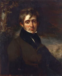 Portrait of the poet Thomas Moore