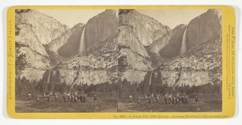 Yo-Semite Fall (2634 feet high), from near Hutchings