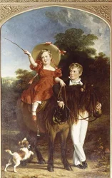 The Petre Family (detail)