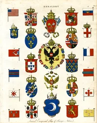 Armorial Ensigns and Flags of Foreign Nations