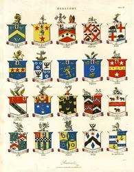 Coats of Arms of British Baronets, Plate XC