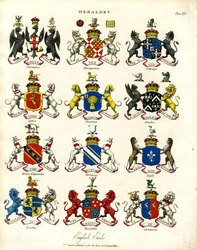 Coats of Arms of English Earls