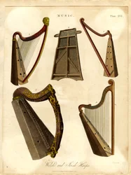 Welsh and Irish Harps