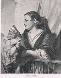The balcony, from The Magazine of Art 1893, Cassell and Company