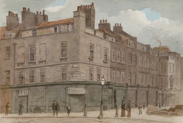 Corner of Little Newport Street and Lisle Street, London
