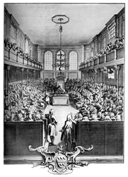 Interior of the House of Commons, Westminster, London, 1742