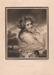 Emma Hart as Bacchante