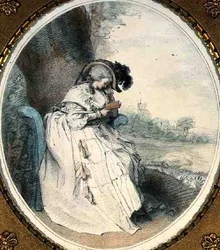 Society in Solitude, engraved and pub. by the artist