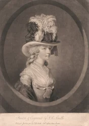 Young Lady in Feathered Hat