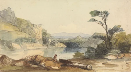 Lake and Mountains