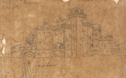 Castle at Ferrara, June 21