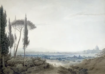Rome from the Villa Mellini