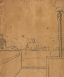 Rooftop View of a Baptistry