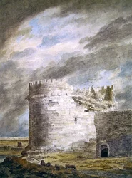 The Tomb of Cecilia Metella, Capo di Bore, near Rome