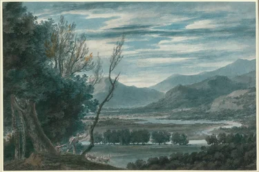 The Valley of the Eisak Near Brixen in the Tyrol