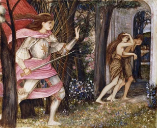 The Expulsion from the Garden of Eden, c. 1877