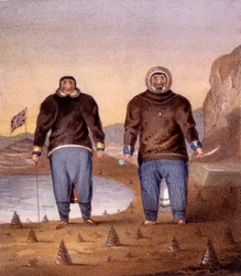 Illictu and Otoogiu, illustration from 