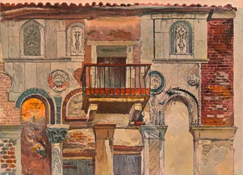 Fondaco De Turchi, Venice, c. 1853