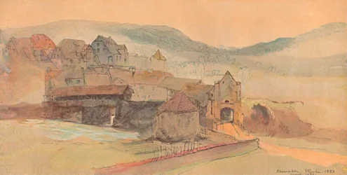 Rheinfelden Bridge, 1858