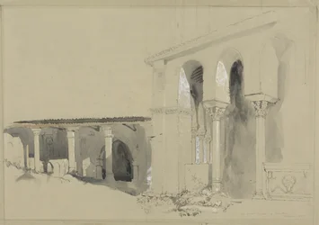 The Great Square at Torcello, 1850