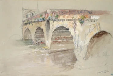 The Ponte della Pietra, Verona, 14-17 June 1869