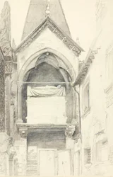 The Tomb of Cangrande I della Scala, Verona, 28 May-29 June 1869