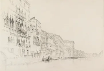 View from the Palazzo Bembo to the Palazzo Grimani, Venice