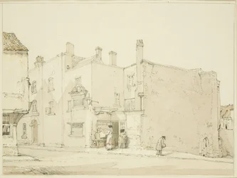 Front of the Newgate, Narrow Wine Street