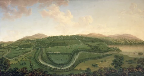 Taymouth from the North, 1755