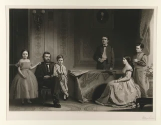 Grant and His Family