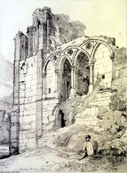Easeby Abbey, Yorkshire, c.1811