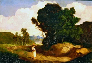 Landscape with Figure